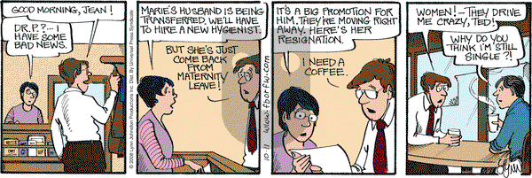 For Better or For Worse on Saturday October 11, 2008 Comic Strip