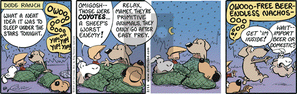 DeFlocked on Tuesday March 11, 2014 Comic Strip