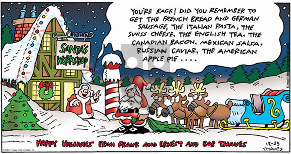 Frank and Ernest on Tuesday March 7, 2006 Comic Strip
