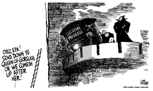 Pat Oliphant on Friday February 4, 1983 Comic Strip