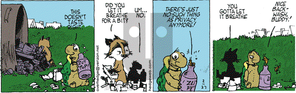 Over the Hedge on Tuesday February 27, 2007 Comic Strip