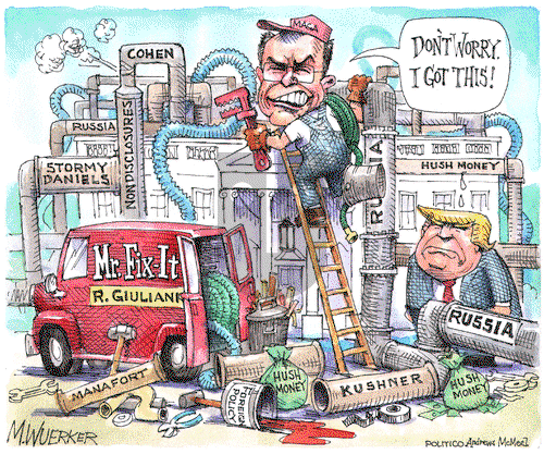Matt Wuerker on Friday May 4, 2018 Comic Strip