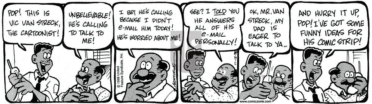 JumpStart - Thursday November 12, 1998 Comic Strip
