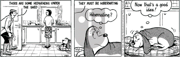 Fred Basset on Monday February 12, 2007 Comic Strip
