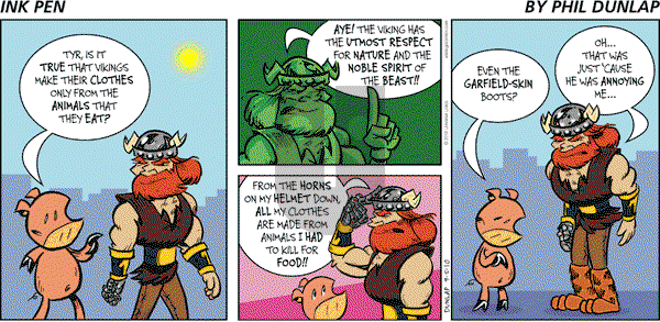 Ink Pen - Sunday September 5, 2010 Comic Strip