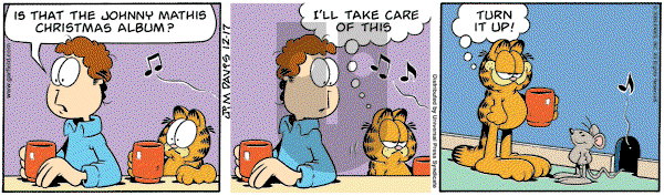 Garfield - Thursday December 17, 2009 Comic Strip