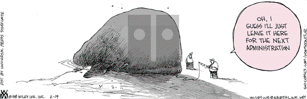 Non Sequitur on Tuesday February 19, 2008 Comic Strip