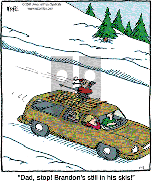 In the Bleachers on Wednesday January 3, 2001 Comic Strip