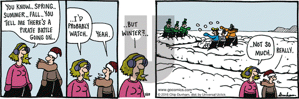 Overboard on Thursday March 17, 2016 Comic Strip