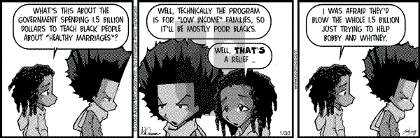 The Boondocks on Friday September 2, 2011 Comic Strip