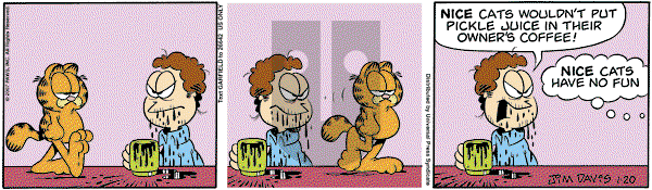 Garfield on Tuesday February 6, 2007 Comic Strip