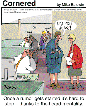 Cornered on Monday November 30, 2015 Comic Strip