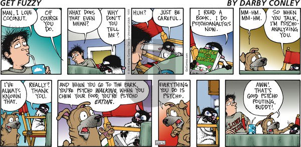Get Fuzzy - Sunday October 23, 2016 Comic Strip