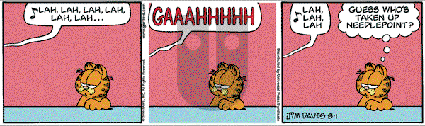 Garfield - Tuesday August 1, 2006 Comic Strip
