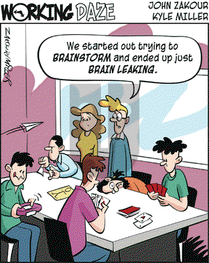Working Daze on Tuesday December 23, 2003 Comic Strip