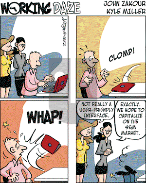 Working Daze on Monday August 27, 2007 Comic Strip