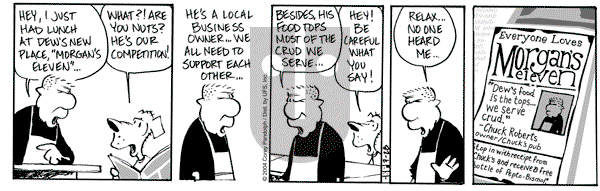 Barkeater Lake on Wednesday February 29, 2012 Comic Strip