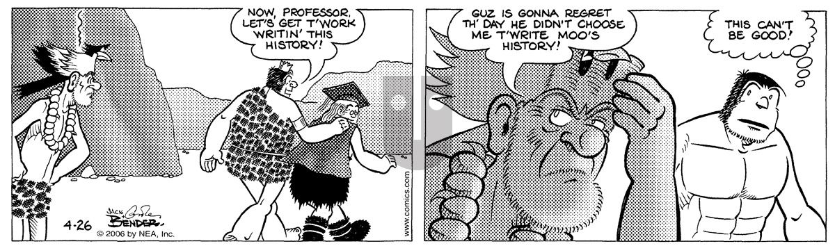 Alley Oop - Wednesday April 26, 2006 Comic Strip