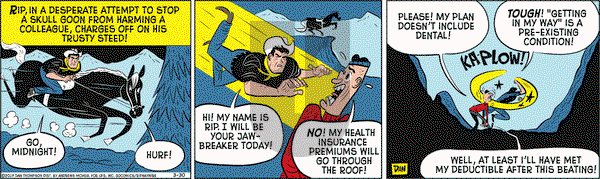 Rip Haywire on Thursday March 30, 2017 Comic Strip