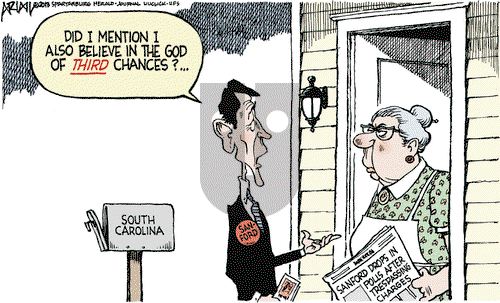Robert Ariail - Wednesday April 24, 2013 Comic Strip