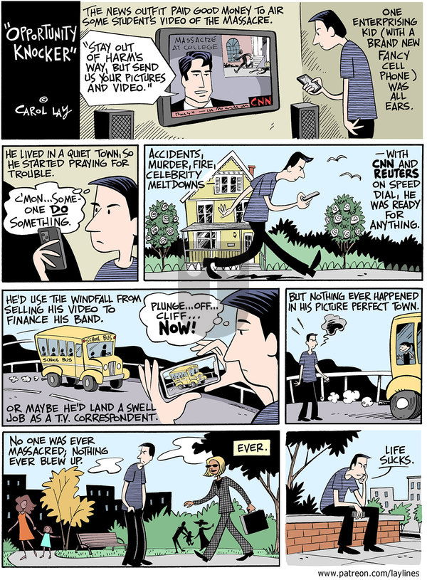 Lay Lines on Monday November 25, 2024 Comic Strip