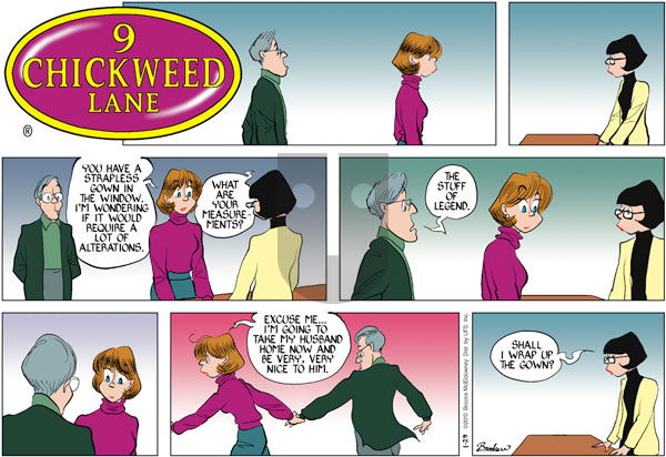 9 Chickweed Lane on Sunday January 24, 2010 Comic Strip