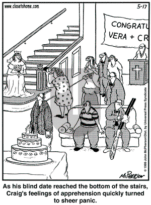 Close to Home on Monday May 17, 1999 Comic Strip