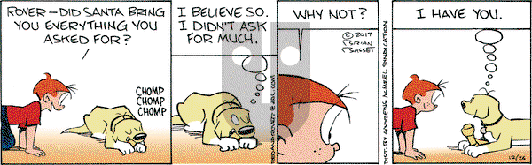 Red and Rover on Tuesday December 26, 2017 Comic Strip