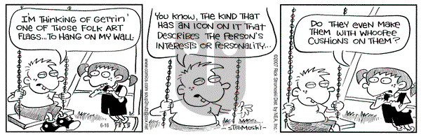Soup to Nutz - Old on Saturday June 16, 2007 Comic Strip