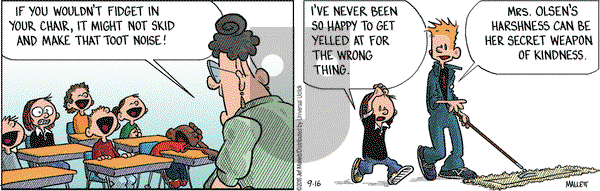 Frazz on Friday September 16, 2016 Comic Strip