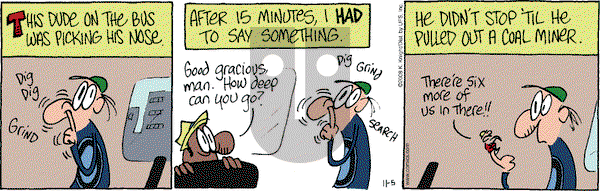 The Knight Life on Wednesday November 5, 2008 Comic Strip