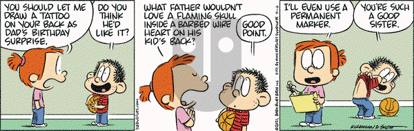 Baby Blues on Tuesday April 6, 2021 Comic Strip