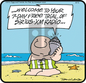 Ziggy on Saturday August 15, 2015 Comic Strip