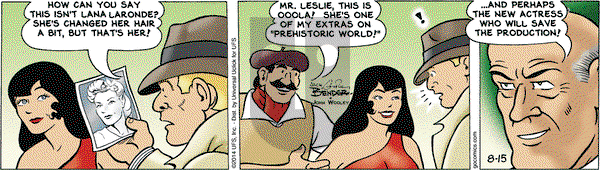 Alley Oop on Friday August 15, 2014 Comic Strip