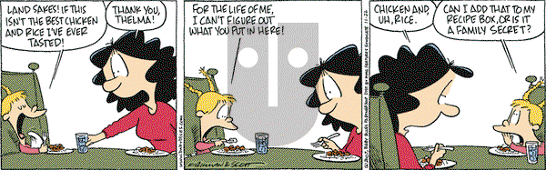 Baby Blues on Thursday November 22, 2007 Comic Strip