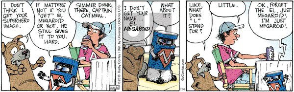 Get Fuzzy on Friday July 26, 2013 Comic Strip