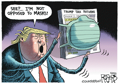 Rob Rogers on Thursday July 16, 2020 Comic Strip