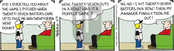 The Born Loser on Thursday June 9, 2011 Comic Strip