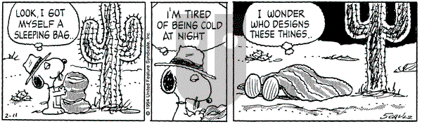 Peanuts on Friday February 11, 1994 Comic Strip