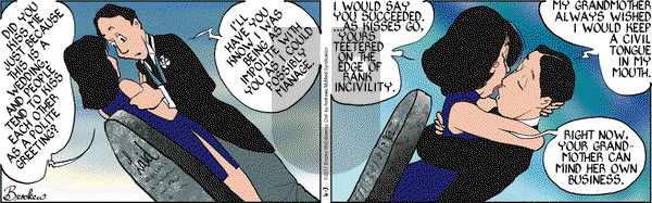 9 Chickweed Lane on Monday April 3, 2017 Comic Strip