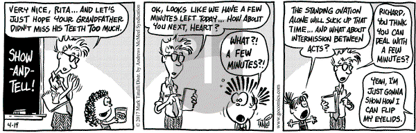 Heart of the City on Wednesday April 19, 2017 Comic Strip