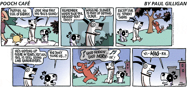 Pooch Cafe on Sunday February 8, 2004 Comic Strip