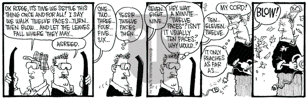 Monty - Saturday December 2, 2006 Comic Strip