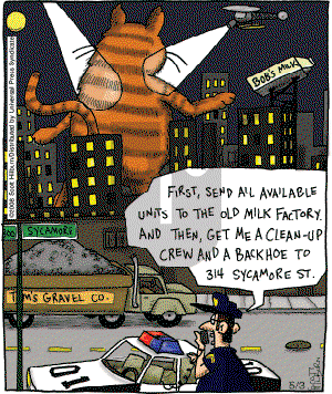 The Argyle Sweater - Saturday May 3, 2008 Comic Strip