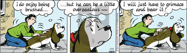 Fred Basset on Monday May 23, 2016 Comic Strip
