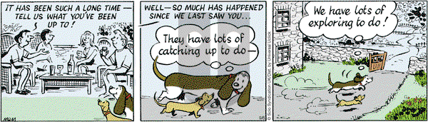 Fred Basset on Tuesday September 6, 2016 Comic Strip