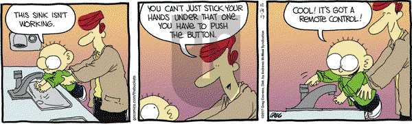 The Buckets on Tuesday December 19, 2017 Comic Strip