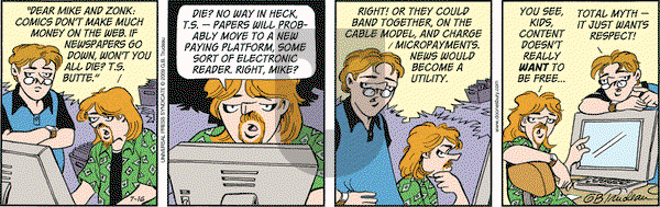 Doonesbury on Thursday July 16, 2009 Comic Strip