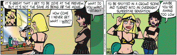 Luann on Monday July 23, 2012 Comic Strip