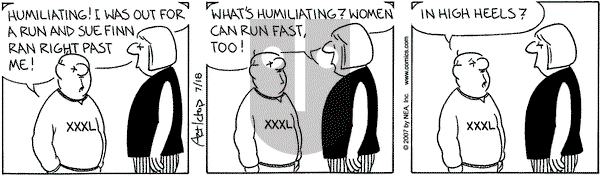 The Born Loser on Wednesday July 18, 2007 Comic Strip